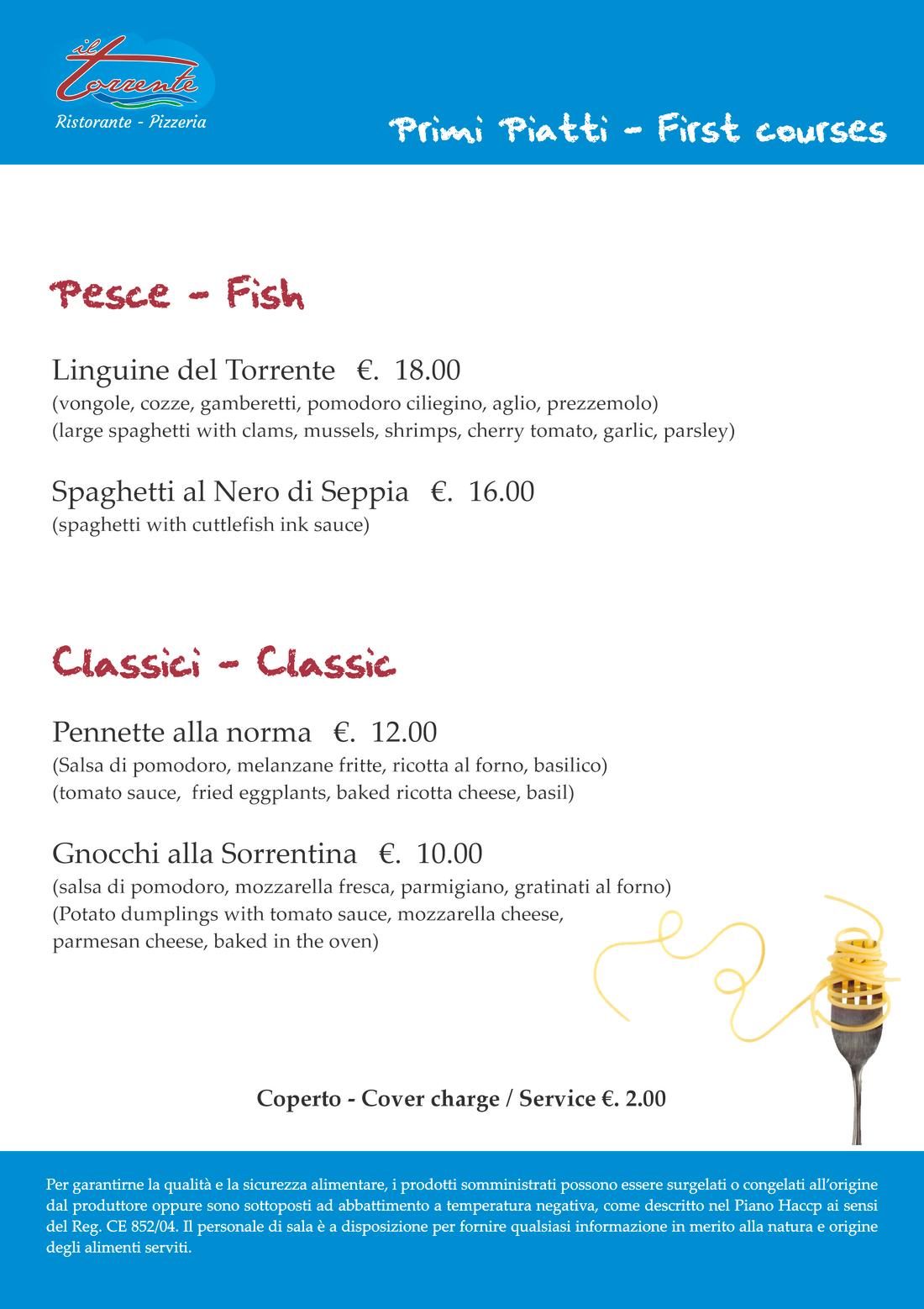 Primi Piatti