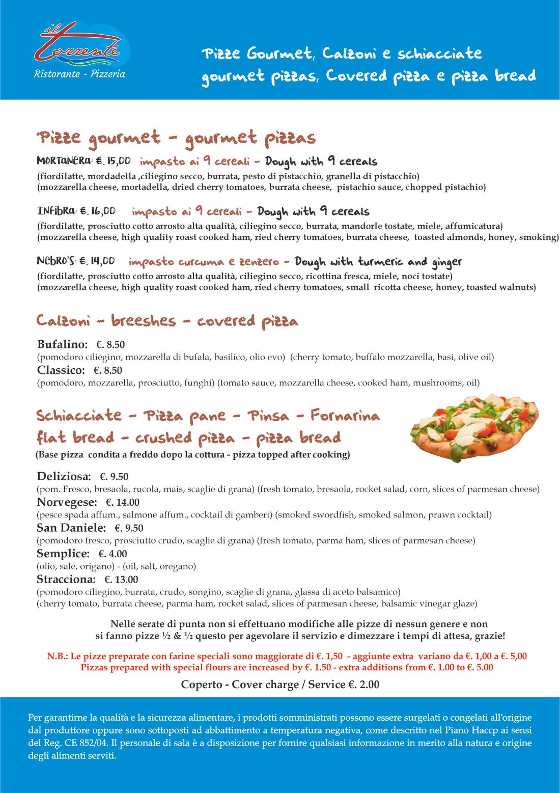 Pizze Gourmet