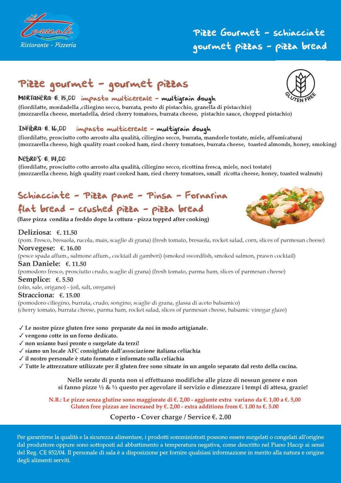 Pizze Gourmet