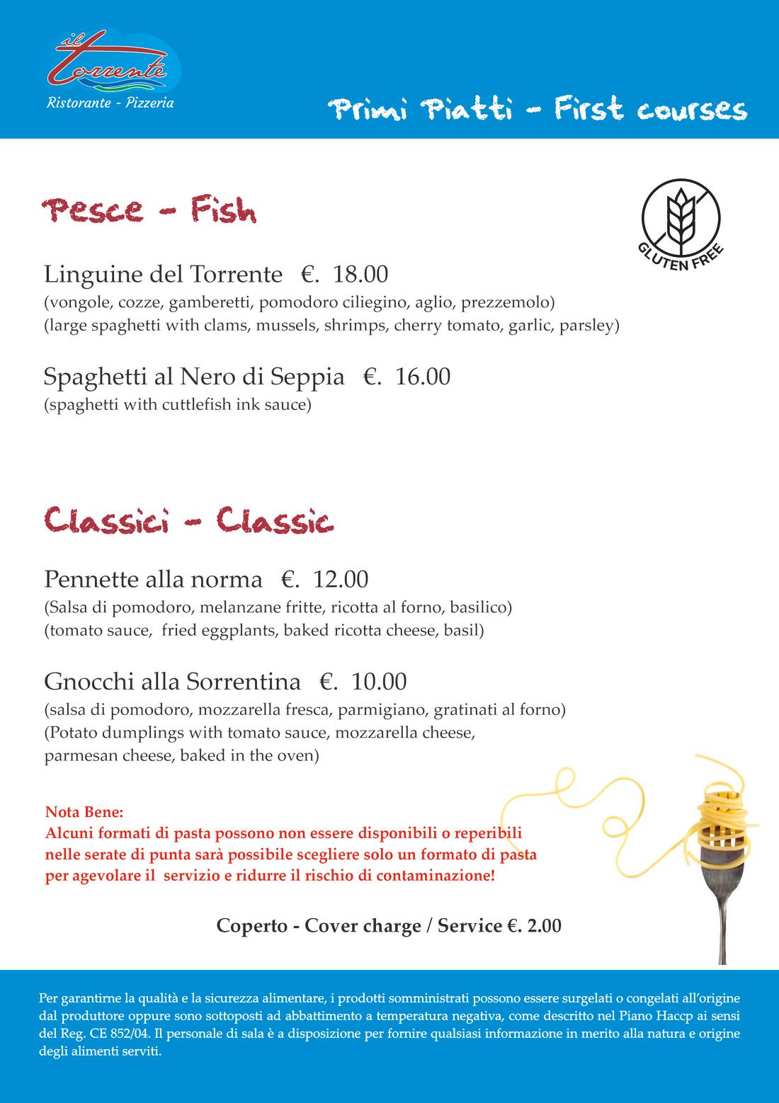 Primi Piatti